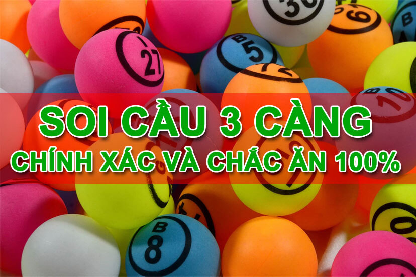 Học hỏi cách soi cầu 3 càng VIP hôm nay cực hay